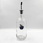 Набір пляшок для олії та оцту 3 шт. з дозатором 500 мл (мал.), фото 2