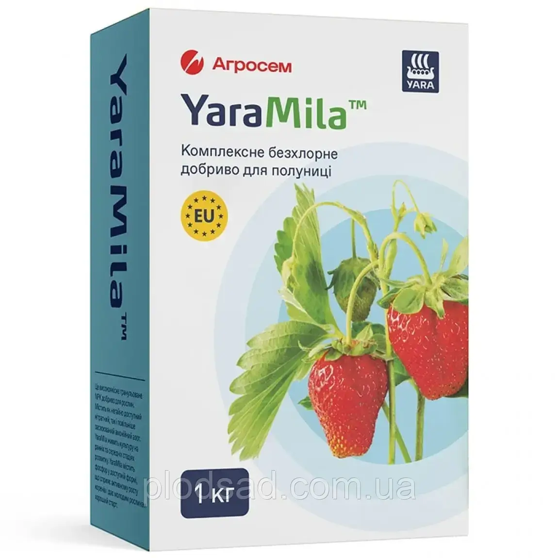 Добриво безхлорне для полуниці 1 кг, Yara Mila