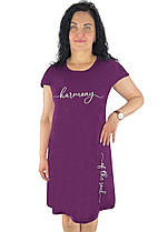 Нічна сорочка жіноча трикотажна 03223 Мікс котон