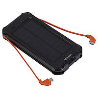 Зовнішній акумулятор (Power Bank) Sandberg Solar 3in1 (420-72_VW) 10000 mAh Black (Li-Pol, Input: microUSB/USB Type-C/сонячна бата