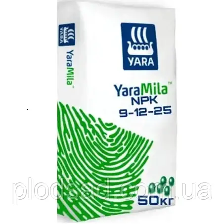 Добриво YaraMila NPK 9-12-25, 1 кг