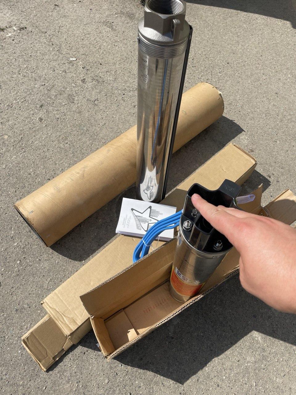 Насос для свердловини 4" Watermot ST 7/42аналог насоса ЕЦВ 5-6,5-200, фото 1