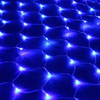 Гірлянда Сітка світлодіодна 1,2х1,2 м, колір: синій 120 LED