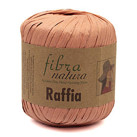 Пряжа Raffia Fibranatura, колір Рожева пудра