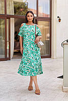 Літнє плаття з відкритими плечима, арт 351