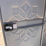 Пластиковий літній душ для дачі душ вуличний мобільний з ТЕНом розбірний, фото 5