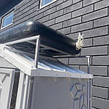 Пластиковий літній душ для дачі душ вуличний мобільний з ТЕНом розбірний, фото 6