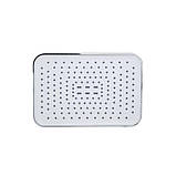Лійка для верхнього душу Qtap Hlavova 260x180 мм прямокутна QTHLA107CRM45785 Chrome/White, фото 4