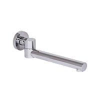 Вилив для систем прихованого монтажу Qtap Vytok 240 мм округлий QTVYT246CRM45934 Chrome