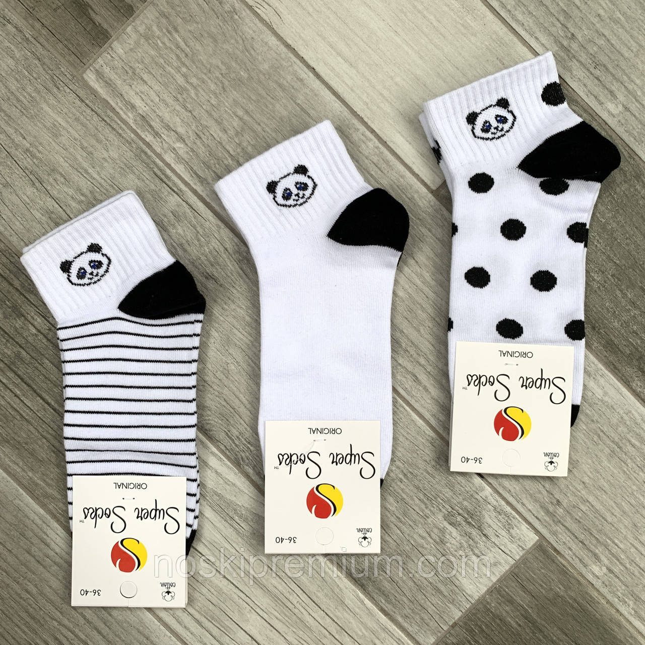 Шкарпетки жіночі демісезонні бавовна Super Socks, арт 002, асорті 170-2, розмір 36-40, 002, фото 1