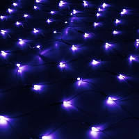 Гірлянда Сітка світлодіодна, синій 200 LED 1,5 х 1,5 см