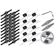 Акумуляторний тример для трави 10000 об/хв Li-Ion LEX LXCGT2B-21V 150мм, фото 7