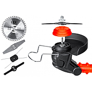 Акумуляторний тример для трави 10000 об/хв Li-Ion LEX LXCGT2B-21V 150мм, фото 8