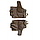 Рукавички тактичні KOMBAT UK Alpha Fingerless Tactical Gloves койот, фото 9