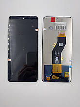 Дисплей Infinix Hot 40i/Smart 8/Smart 8 Plus/X6528b/X6525/X6526, чорний, з тачскрином