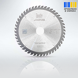 Диск пильний D210х30 z48 Leniv для циркулярних пил з твердосплавним зубом по дереву ДВП МДФ фанери, чистий різ
