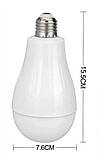 Світлодіодна автономна аварійна лампа з акумуляторами 18650 Led bulb, 20 Вт, фото 4