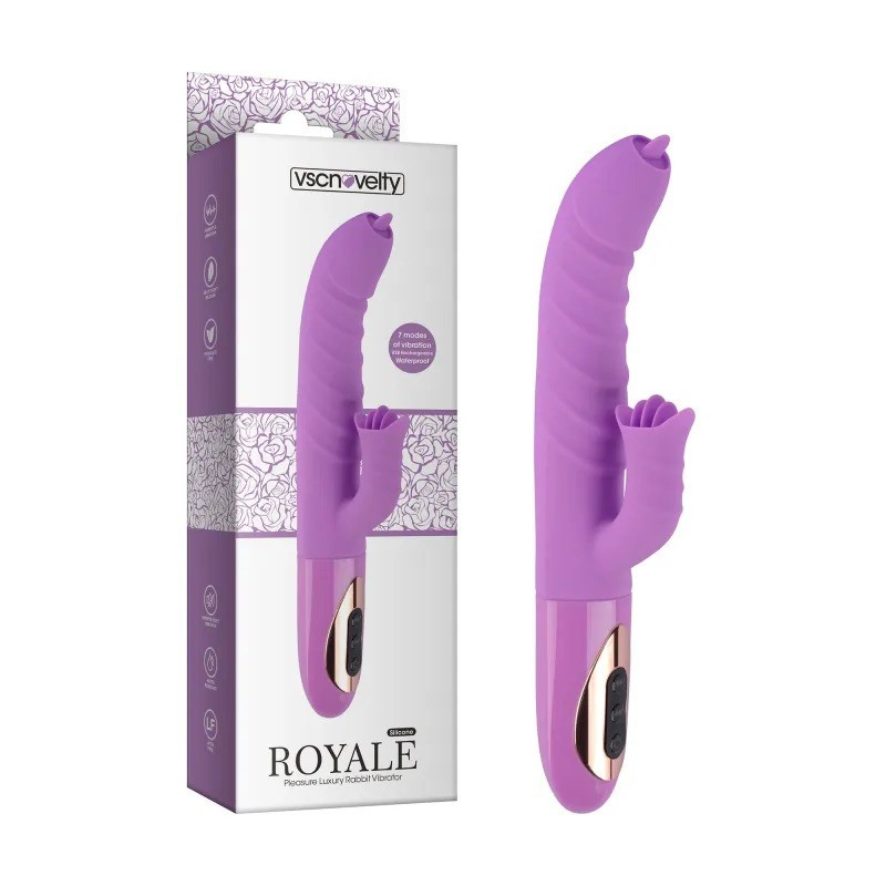 Вібратор для жінок Pleasure Luxury Rabbit Vibrator Royale kitty.in.ua, фото 1