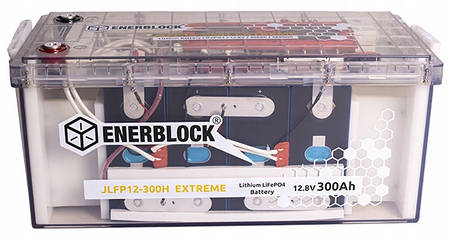 Акумулятор Enerblock LiFePO4 JLFP12-300H 12.8V 300Ah 3840Wh, фото 1