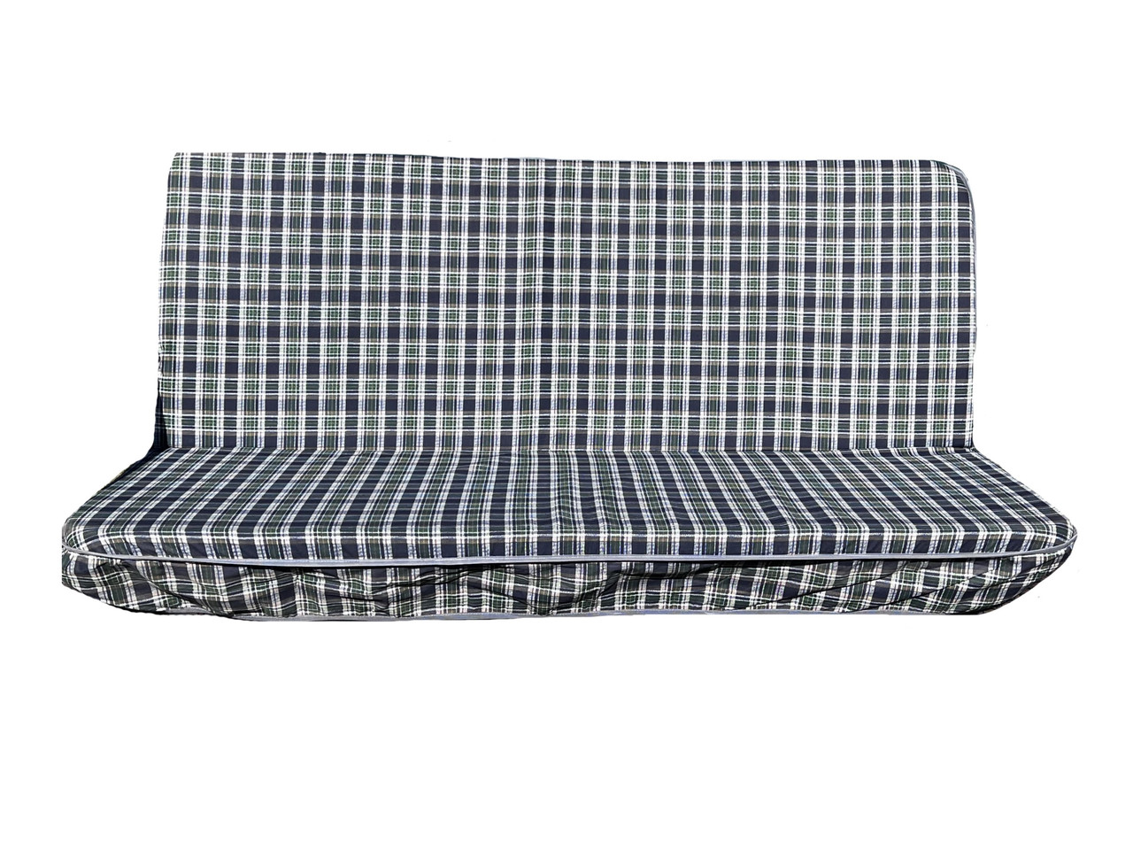 Матрац для садових гойдалки в клітинку, фото 1