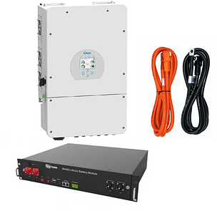 Комплект енергонезалежності  Deye 5K 48V + Dyness  2,4 кВт•год/48 В Відправка з 1 серпня