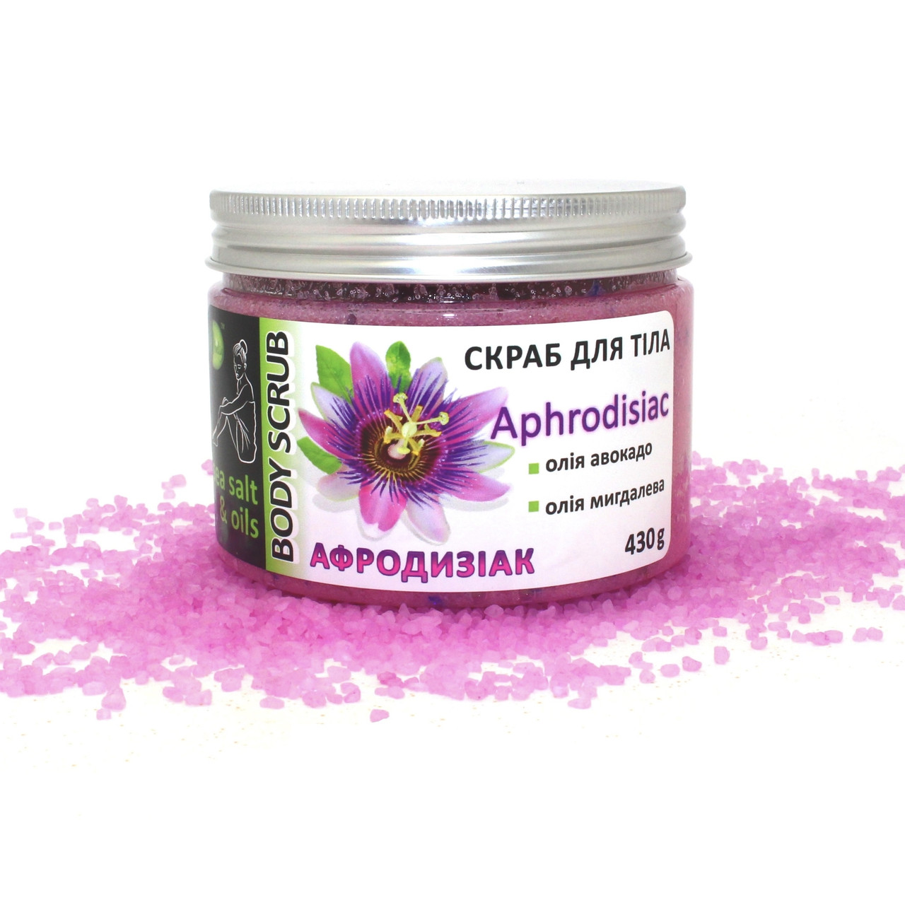 Скраб для тіла «Афродізіак» з маракуєю, фото 1