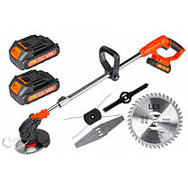 Акумуляторний тример і кущоріз Lex LXCGT2B-21V, фото 3