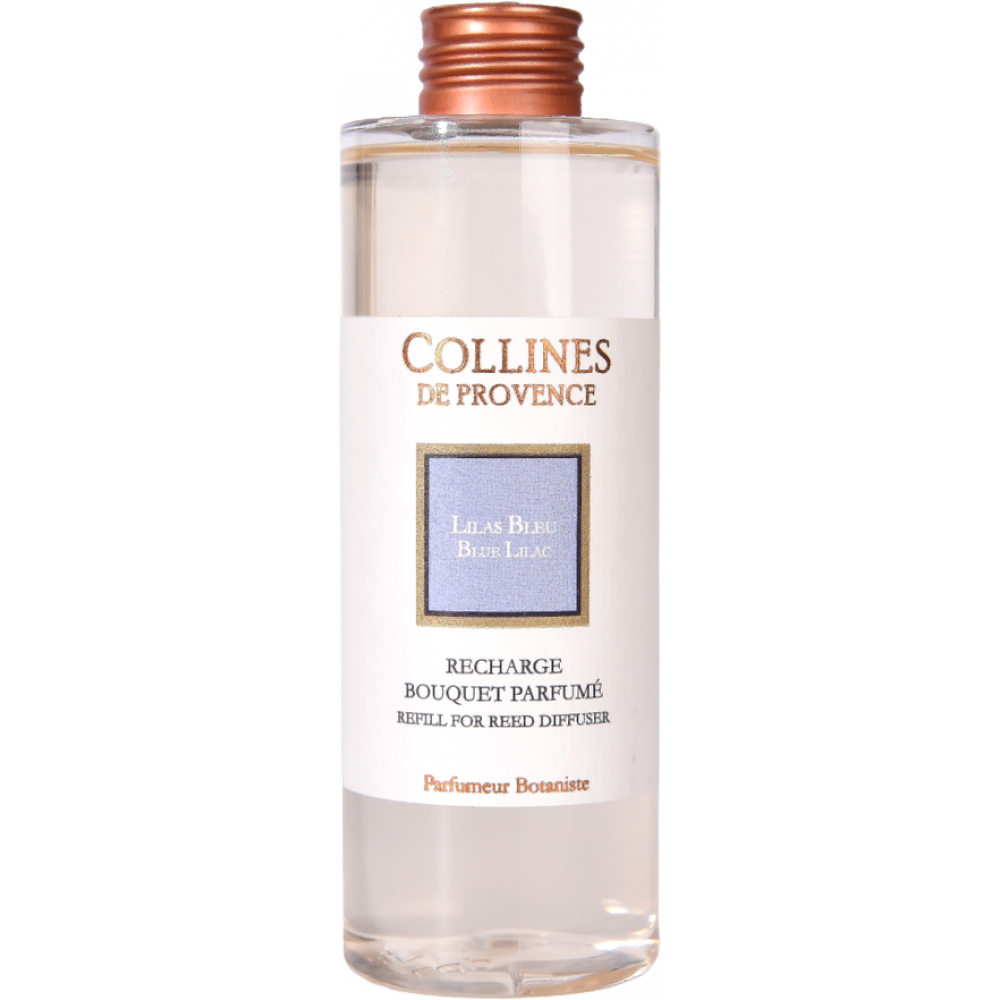 Наповнювач для аромадифузора Блакитний бузок Collines de Provence, 200 мл