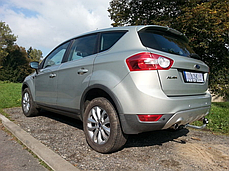 Фаркоп Ford Kuga 2008-2013 (Форд Куга) без підрізання бампера, фото 3