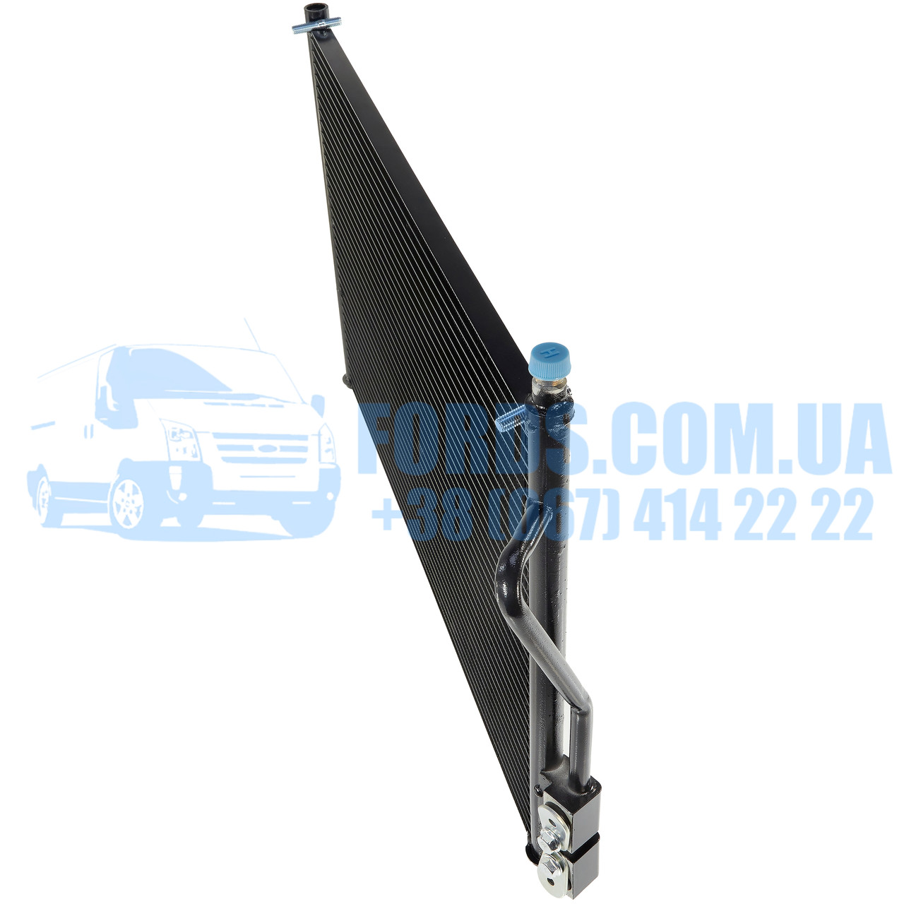 Радіатор кондиціонера FORD FIESTA/FUSION 2001-2012 (1384859/5S6H19710BB/KTT110132) THERMOTEC