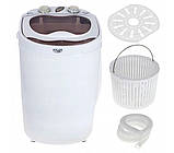 Пральна машина туристична, на дачу Adler AD 8055 (580 Вт, прання до 3 кг, віджим до 1 кг), фото 2