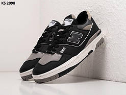 Кроссовки мужские 41 42 43 44 45  Кросівки New Balance 550 Black Gray (чорно/сірі)