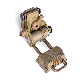 Кронштейн-кріплення для ПНБ Wilcox G24 Breakaway NVG Mount, Матеріал: Aluminium CNC, Колір: Gold