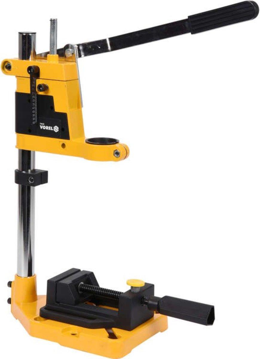 Штатив VOREL для дриля з лещатами h=400 мм, 150х 150 мм, тримач до Ø= 38-43 мм [8/112], фото 1