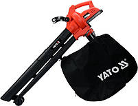 Порохотяг для листя акум. YATO: 12500 об/хв, продуктивність- 8 м³/хв, збірник- 45 л(БЕЗ АКУМУЛЯТОРА), фото 3