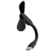 Міні вентилятор (USB/силікон) 14см в асортименті, міні вентилятор, USB вентилятор