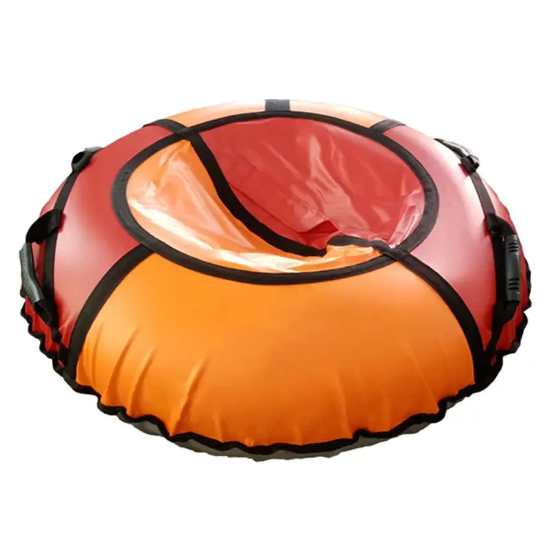 Тюбінг 100 см "Мандарин" (ПВХ) надувні санчата, фото 1