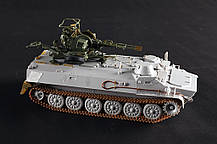 МТ-ЛБ із ЗУ-23-2. Збірна модель у масштабі 1/35. TRUMPETER 09618, фото 5