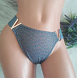 Жіночі трусики гіпюр з металевою вставкою 42-48р 6 кольорів, фото 2