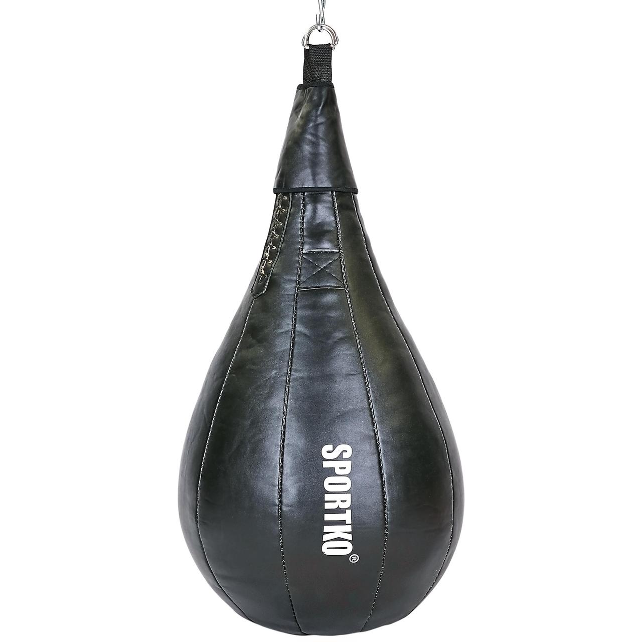 Груша набивна підвісна краплеподібна SPORTKO GK-4 60x45 см, фото 1