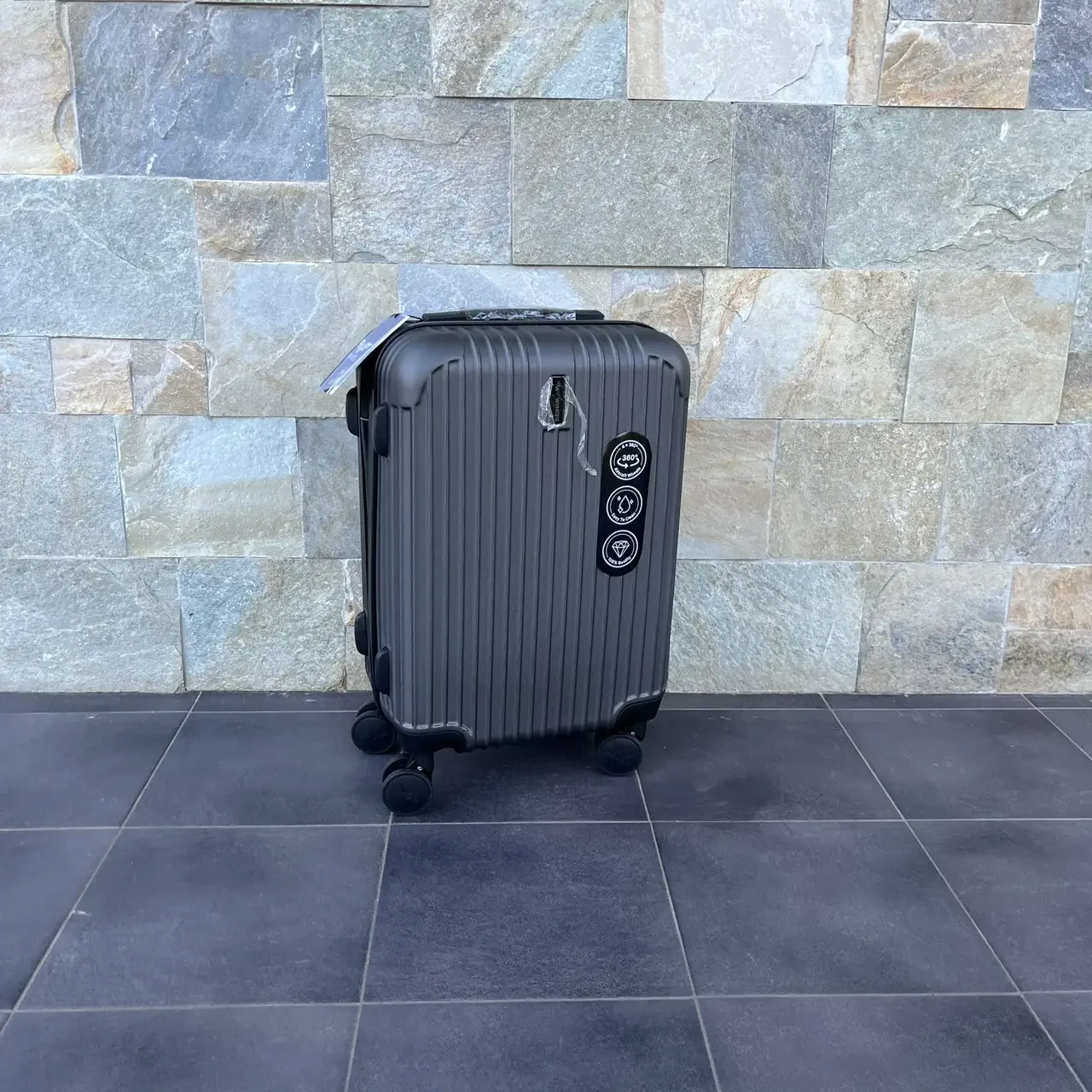 Дорожня валіза мала Wings Egret S графітова, фото 1