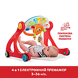 Ігровий центр 3в1 Каталка-ходунки-столик Зростай та ходи Chicco, фото 2