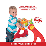 Ігровий центр 3в1 Каталка-ходунки-столик Зростай та ходи Chicco, фото 7