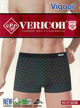 Труси чоловічі боксери бавовна з бамбуком Vericoh, розміри XL-4XL, 9220
