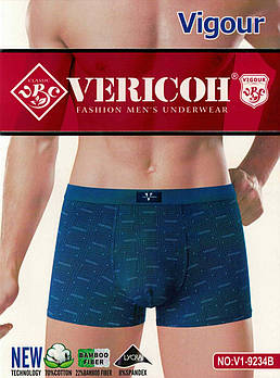 Труси чоловічі боксери бавовна з бамбуком Vericoh, розміри XL-4XL, 9234