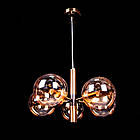 Підвісна люстра у стилі лофт на 5 ламп E14 колір каркасу антична бронза SM-3884/5, фото 3