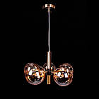 Підвісна люстра у стилі лофт на 5 ламп E14 колір каркасу антична бронза SM-3884/5, фото 4