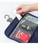 Дорожня сумка косметичка для туалетного приладдя  для подорожей органайзер Solve Gray KT6004208, фото 8