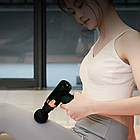 Ручний масажер акумуляторний з 4 насадками, JY760 / Перкусійний масажер для тіла / Вібромасажер, фото 4