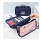Дорожня сумка для туалетного приладдя косметичка для подорожей органайзер Solve Gray KT6004208 peremogaua, фото 5